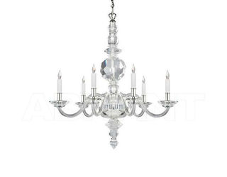 Люстра GEORGE II LARGE FACETED Visual Comfort & Co 2019 CHC 1152CG/PN