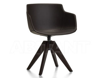 Стул с подлокотниками FLOW LEATHER MDF Italia 2019 F054239