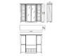 Шкаф Carpanese Home Wood And White 3026 Классический / Исторический / Английский