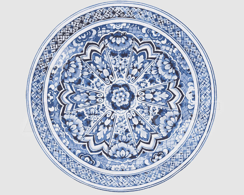 Купить Ковер современный Tisca Italia s.r.l. HANDTUFT H H-PORCELAINE
