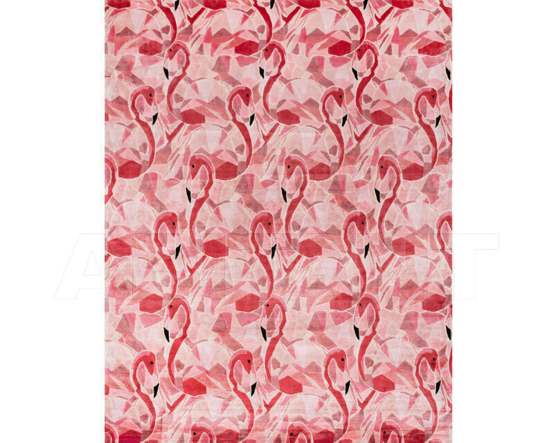 Купить Ковер дизайнерский Illulian & C. s.n.c 2024 FLAMINGOS