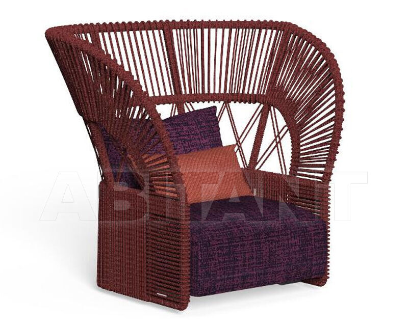 Купить Кресло для террасы CLIFF Talenti srl 2024 CLIDCPLON-C-RO-C68