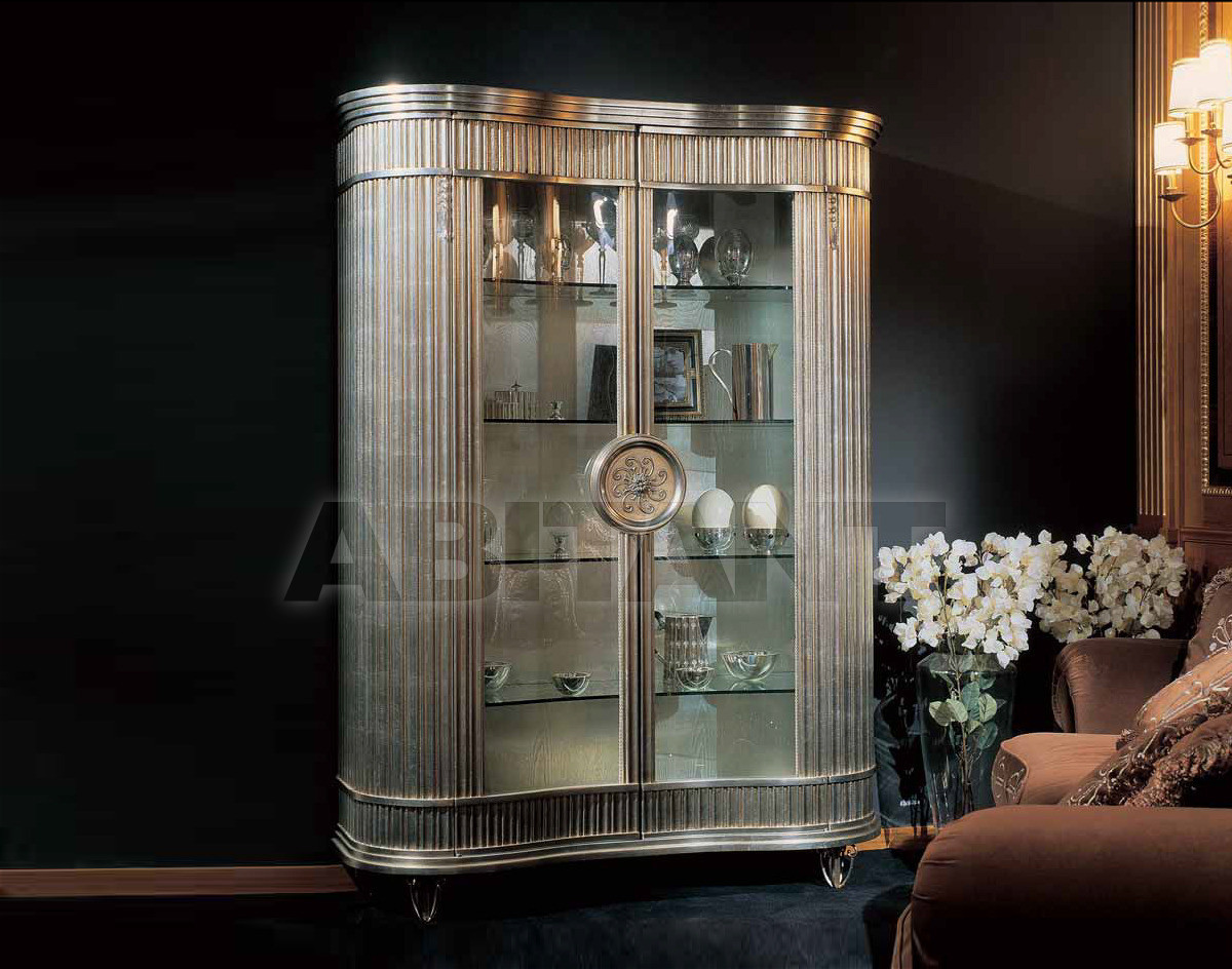 Купить Витрина CRYSTAL Isacco Agostoni Contemporary 1259 2-DOOR GLASS CABINET