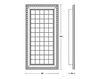Стеллаж Vismara Design Classic FRAME - 214 CLASSIC 2 Современный / Скандинавский / Модерн