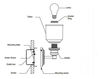 Бра Hudson Valley Lighting Standard 3401-PN Современный / Скандинавский / Модерн