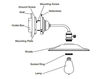 Светильник Hudson Valley Lighting Standard 8000-PN-MS2-WG Современный / Скандинавский / Модерн