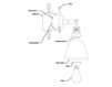 Бра Hudson Valley Lighting Standard 2201-AGB Современный / Скандинавский / Модерн