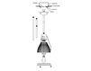 Подвесной фонарь Hudson Valley Lighting Standard 7315-PN Современный / Скандинавский / Модерн