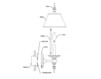 Бра Hudson Valley Lighting Standard 9501-AGB Современный / Скандинавский / Модерн