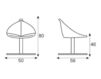 Стул Fasem international srl Studio Archirivolto Fiorile - Base Современный / Скандинавский / Модерн