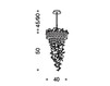 Люстра IDL Export Dolce Vita Luxury Lighting 463/6 Лофт / Фьюжн / Винтаж / Ретро