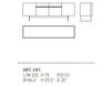 Комод PORTLAND Alivar Contemporary Living CK1 3 Современный / Скандинавский / Модерн