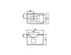 Раковина накладная Rexa Design Fonte 02 FO 45 S1 Современный / Скандинавский / Модерн
