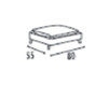 Пуф Valmori Modern Room ALADINE POUF 80 Современный / Скандинавский / Модерн