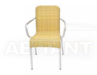 Стул с подлокотниками Frigerio Carlo Funny Wicker PT4 3