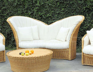 Диван для террасы Frigerio Carlo Funny Wicker MANU 2 seater sofa
