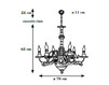 Люстра Villari Home And Lights 4000347-402 Классический / Исторический / Английский