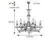 Люстра Villari Home And Lights 4000348-402 Классический / Исторический / Английский