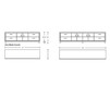 Стойка под аппаратуру Altura Furniture 2013 Arris Media 96' / NATURAL Современный / Скандинавский / Модерн