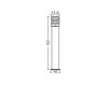 Фасадный светильник Landa illuminotecnica S.p.A. Bollards 4021.090F24 Современный / Скандинавский / Модерн