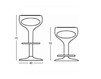 Барный стул Giovannetti  Tables And Stools RING Современный / Скандинавский / Модерн