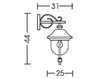Фасадный светильник RM Moretti  Esterni 641.3 Классический / Исторический / Английский
