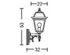 Фасадный светильник RM Moretti  Esterni 370.T.6 Классический / Исторический / Английский