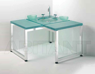 Тумба под раковину Effe 2013 LINEA STEEL 2