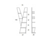 Стеллаж One COM.P.AR Bookcases 507 Современный / Скандинавский / Модерн