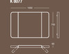 Зеркало IVAB Group  Living Bathroom New Vision K 8077 Современный / Скандинавский / Модерн