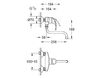 Смеситель настенный KITCHEN FITTINGS Grohe 2012 32 224 001 Современный / Скандинавский / Модерн