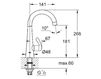 Смеситель для раковины KITCHEN FITTINGS Grohe 2012 32 296 000 Современный / Скандинавский / Модерн