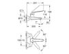 Смеситель настенный EUROECO SPECIAL SSC Grohe 2012 32 778 000 Современный / Скандинавский / Модерн