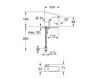 Смеситель для раковины EUROPLUS E Grohe 2012 36 207 000 Современный / Скандинавский / Модерн