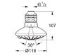Лейка душевая потолочная EUPHORIA Grohe 2012 27 235 000 Современный / Скандинавский / Модерн