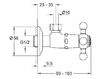 Вентиль Sinfonia Grohe 2012 22 007 000 Современный / Скандинавский / Модерн