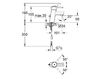 Смеситель для раковины CONCETTO Grohe 2012 32 206 001 Современный / Скандинавский / Модерн