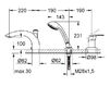 Смеситель для ванны Grohe 2012 19 157 000 Современный / Скандинавский / Модерн