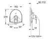 Встраиваемый смеситель Grohe 2012 19 155 000 Современный / Скандинавский / Модерн