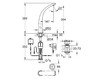 Смеситель для раковины ONDUS Grohe 2012 36 083 KS0 Современный / Скандинавский / Модерн