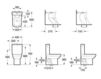 Унитаз напольный ROCA Ceramic A342518000 Современный / Скандинавский / Модерн