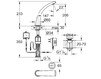 Смеситель для раковины ONDUS Grohe 2012 36 079 000 Современный / Скандинавский / Модерн