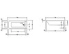 Ванна Duravit D-code 700100 00 0 00 0000 Современный / Скандинавский / Модерн
