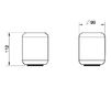 Ваза Gessi Spa Bathroom Collection 2012 38034 Современный / Скандинавский / Модерн
