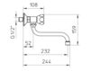 Кран Palazzani America-italia-germany 726025 Современный / Скандинавский / Модерн