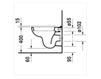 Унитаз подвесной Duravit D-code 221109 00 002 Современный / Скандинавский / Модерн