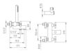 Смеситель для ванны Palazzani Formula Multi 621158 Современный / Скандинавский / Модерн