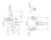 Смеситель для ванны Palazzani Maranello Joy 331010 Современный / Скандинавский / Модерн