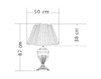 Лампа настольная Rea Beby Group Pandora 5009 T Классический / Исторический / Английский