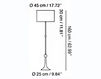 Торшер Trompeta Home switch Home 2012 SA765CR45 Современный / Скандинавский / Модерн